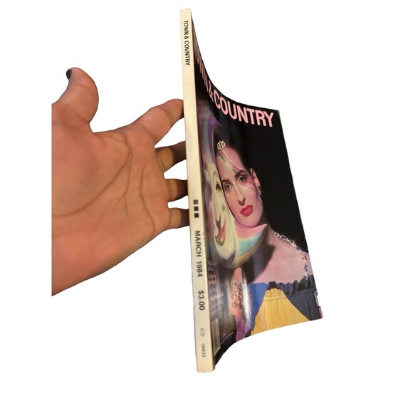 1984 MARCH TOWN & COUNTRY MAGAZINE - FRAUKE QUAST CARNIVAL IN VENICE - Picture 2 of 13